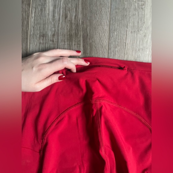 Lululemon Red Swift Speed High-Rise Tights 28” - Picture 4 of 6